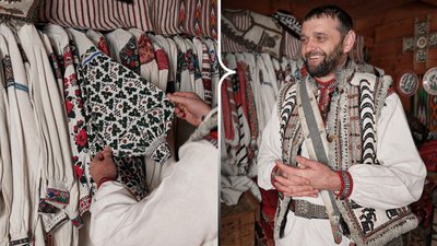 колекціонер вишиванок Богдан Петричук