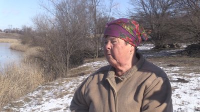 Марія Гулей, бабуся загиблих дітей Марія Гулей, бабуся загиблих дітей