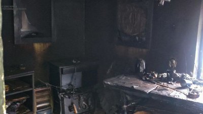 У пожежі загинув чоловік У пожежі загинув чоловік