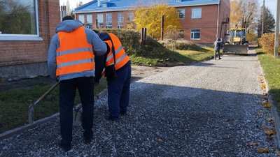 У Полтавській громаді ремонтують дороги У Полтавській громаді ремонтують дороги
