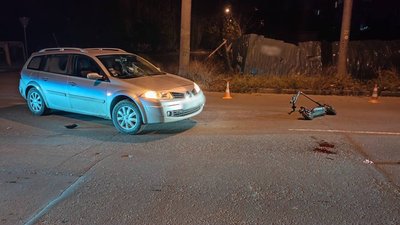 У Сумах в аварії травмувався 21-річний водій електросамоката
