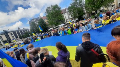 Полтавка Інна Керусова у Німеччині долучається до збору грошей для ЗСУ: як це робить Полтавка Інна Керусова у Німеччині долучається до збору грошей для ЗСУ: як це робить