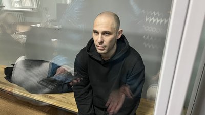 Сергій Тужилов, якого судять за розстріл полонених у Вовчанську