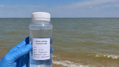 Концентрація нафтопродуктів в Азовському морі перевищує норму у 5,4 раза