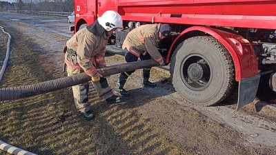 У двох громадах на Волині відкачали воду з підтоплених домогосподарств