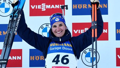Жюлія Сімон здобула дев'яту нагороду на рівні чемпіонату світу з біатлону