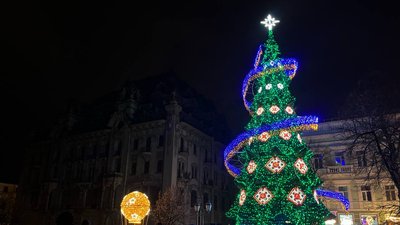 Новорічна ялинка, Одеса, ялинка в Одесі