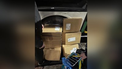 На кордоні митники виявили 17 незадекларованих систем супутникового зв’язку Starlink