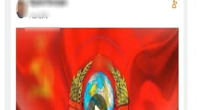 комуністична символіка, соцмережі