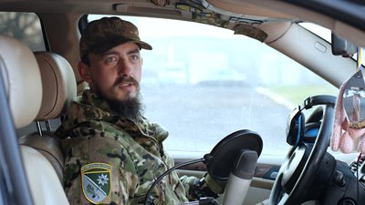 Андрій "КНТ" військовослужбовець 152-ї окремої єгерської бригади Донецька область