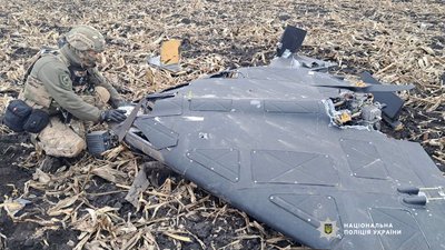 Вибухотехніки знешкодили бойову частину російського БпЛА