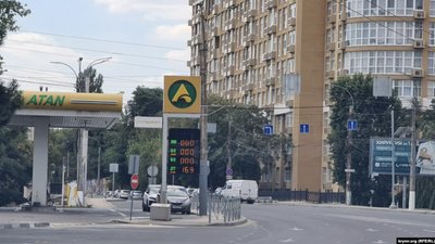 У Криму знову зник бензин на заправках, залишилось лише дизпальне