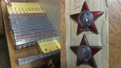 До Польщі через Волинь автобусом везли контрабандні цигарки і нагороди До Польщі через Волинь автобусом везли контрабандні цигарки і нагороди