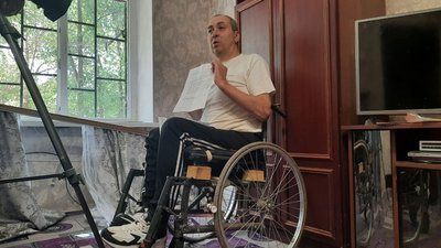 Кропивничанин з інвалідністю просить встановити пандус в його будинку