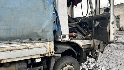 У кременчуці дрон влучив у автотранспортне підприємство