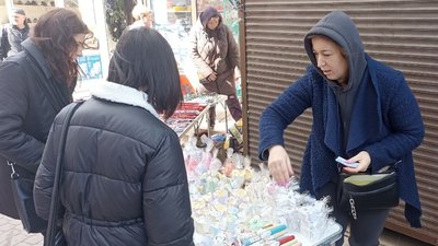 Марія Твардовська, продавчиня на Тернопільському ринку Марія Твардовська, продавчиня на Тернопільському ринку