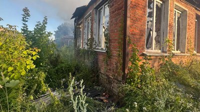 Наслідки удару по Березівці Харківського району