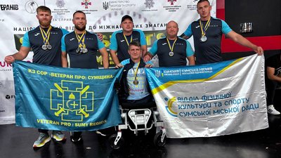 Ветерани з Сумщини пройшли у збірну України на міжнародні змагання «STRONG SPIRIT’S GAMES»