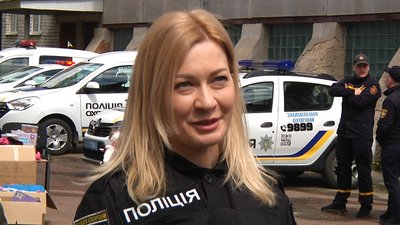 На Житомирщині правоохоронці облаштували для дітей-переселенців безпекове містечко На Житомирщині правоохоронці облаштували для дітей-переселенців безпекове містечко