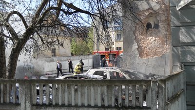 Наслідки атаки РФ по прокуратурі у Чернігові