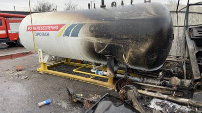 Пожежа на АЗС у Кременчуці: що відомо Пожежа на АЗС у Кременчуці: що відомо