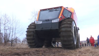 Два снігоболотоходи отримали рятувальники Прикарпаття