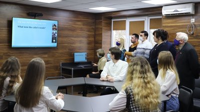 У херсонському виші відкрили аудиторію змішаного навчання