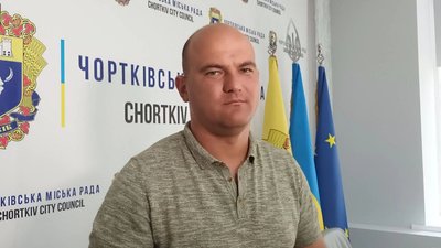 Володимир Шматько, міський голова Чорткова Володимир Шматько, міський голова Чорткова