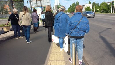 У Полтаві не курсує більшість приватного громадського транспорту У Полтаві не курсує більшість приватного громадського транспорту