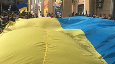 У Вінниці пройшли два Марші захисників України
