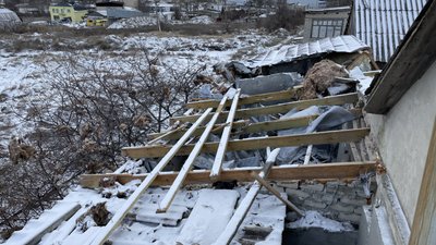 Херсон обстріли зруйнований дах