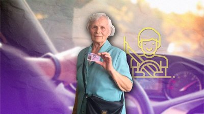 79-річна жителька Миколаєва вперше отримала водійське посвідчення