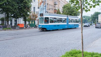 Трамвай, Соборна, ремонт