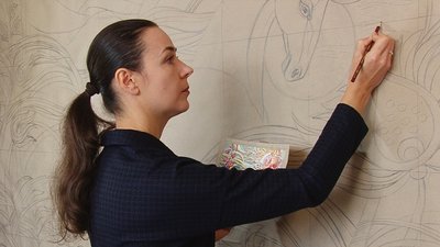 Ольга Пілюгіна з Полтавщини створює гобелени Ольга Пілюгіна з Полтавщини створює гобелени