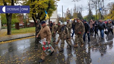 У Сумах відбулася хода ветеранів (ВІДЕО) У Сумах відбулася хода ветеранів (ВІДЕО)