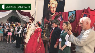 Історичне весілля у замку: у «Паланку» триває реконструкція весілля Ілони Зріні та Імре Текелі Історичне весілля у замку: у «Паланку» триває реконструкція весілля Ілони Зріні та Імре Текелі