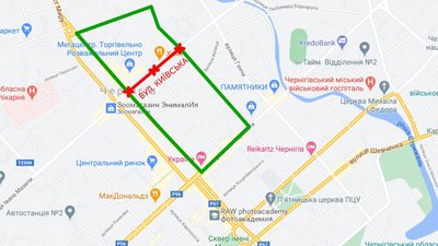 У Чернігові вулиці Київська та Доценка перекриють ще на 3 тижні У Чернігові вулиці Київська та Доценка перекриють ще на 3 тижні