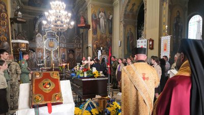 Прощання із військовим Андрієм Скрипником Прощання із військовим Андрієм Скрипником