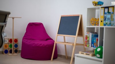 Одна з кімнат у новому відділенні соціальної реабілітації Одна з кімнат у новому відділенні соціальної реабілітації