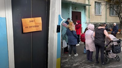 У Полтаві в мікрорайоні Левада з нового року не працює ліфт