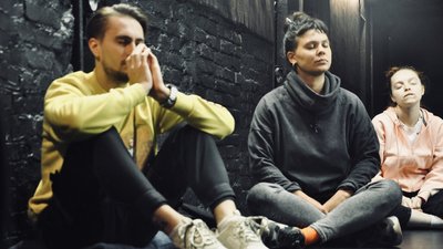 Фоторепортаж: як створюється п'єса у театрі "Золоті ворота"
