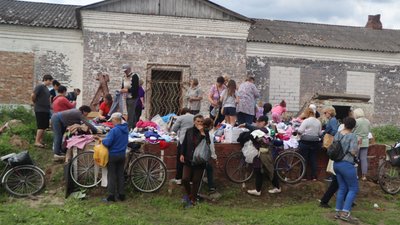 Охтирка на Сумщині отримала гуманітарну допомогу Охтирка на Сумщині отримала гуманітарну допомогу