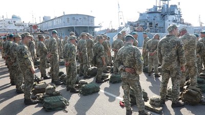 Українські морпіхи розпочали підготовку до міжнародних військових навчань у Грузії Українські морпіхи розпочали підготовку до міжнародних військових навчань у Грузії