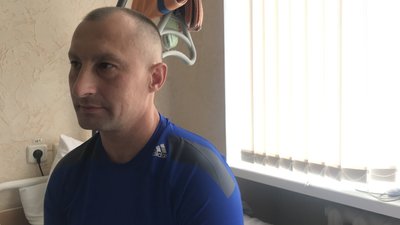 Український військовослужбовець Леонід Карпенко їде на лікування до Німеччини Український військовослужбовець Леонід Карпенко їде на лікування до Німеччини