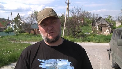 У Долині на Донеччині після російської окупації зруйновані братські могили часів Другої світової війни У Долині на Донеччині після російської окупації зруйновані братські могили часів Другої світової війни