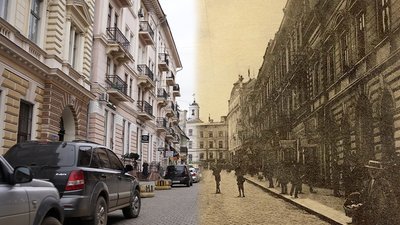 Якою була вулиця Поштова у Чернівцях сто років тому