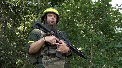 Військовослужбовець Нацгвардії на псевдо Мутний розповів про відпрацювання навичок ведення бою в місті