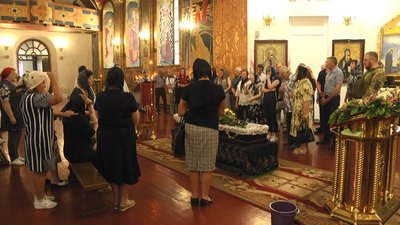 У Житомирі попрощалися із воїном 95 десантно-штурмової бригади Анатолієм Алпатовим