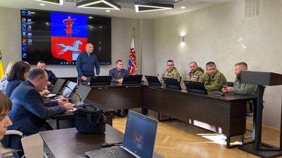 Протестувальника у Черкаській міській раді Протестувальника у Черкаській міській раді