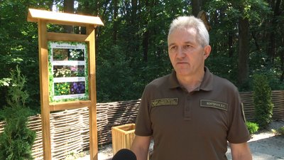 У лісі поблизу Житомира відкрили рекреаційну лісову стежку У лісі поблизу Житомира відкрили рекреаційну лісову стежку